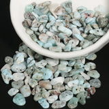 3-5/5-8mm Larimar Gravel Stone Beads for DIY Jewelry Making