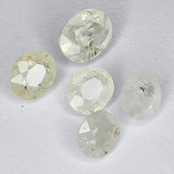 3.53ct Yellow Sapphire Oval Cut 6.1x4.9mm 5 Pieces