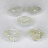 3.53ct Yellow Sapphire Oval Cut 6.1x4.9mm 5 Pieces