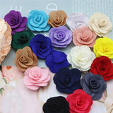 3.5CM Small Flower Rose Hair Accessories 24-48Pcs