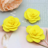 3.5CM Small Flower Rose Hair Accessories 24-48Pcs