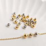 Adjustable Copper Beads Silicone Plugs Chain DIY Jewelry Accessories