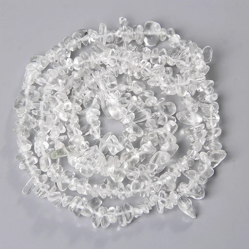Stone Chip Gravel Beads for Jewelry Making