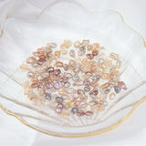 3-5MM Pink Purple Freshwater Pearl Baroque Nail Material Beads