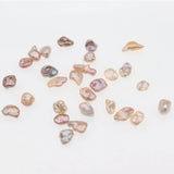 3-5MM Pink Purple Freshwater Pearl Baroque Nail Material Beads