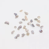 Purple Natural Freshwater Pearl Beads for DIY Nail Art