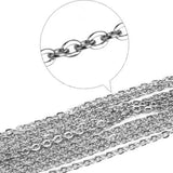 16.4ft Stainless Steel Chain Necklace Extender for Jewelry Making