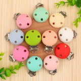 Round Silicone Clips 30mm Dummy Holder Pacifier Clip DIY Crafts
