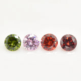 3.5mm~10.0mm Round CZ Bead Zircon Stone AAAAA High Quality Various Colours