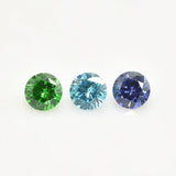 3.5mm~10.0mm Round CZ Bead Zircon Stone AAAAA High Quality Various Colours