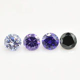 3.5mm~10.0mm Round CZ Bead Zircon Stone AAAAA High Quality Various Colours
