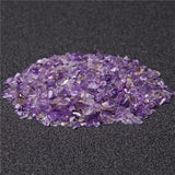 Irregular Amethysts Gravel Chip Stone Bulk Crystal for Fish Tank Home DIY