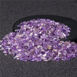 Irregular Amethysts Gravel Chip Stone Bulk Crystal for Fish Tank Home DIY