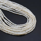 Freshwater Pearl Beads 6mm White Round for Jewelry Making