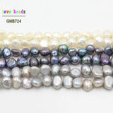 3-5mm Grey Freshwater Pearl Loose Beads for Jewelry Making