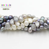 3-5mm Grey Freshwater Pearl Loose Beads for Jewelry Making
