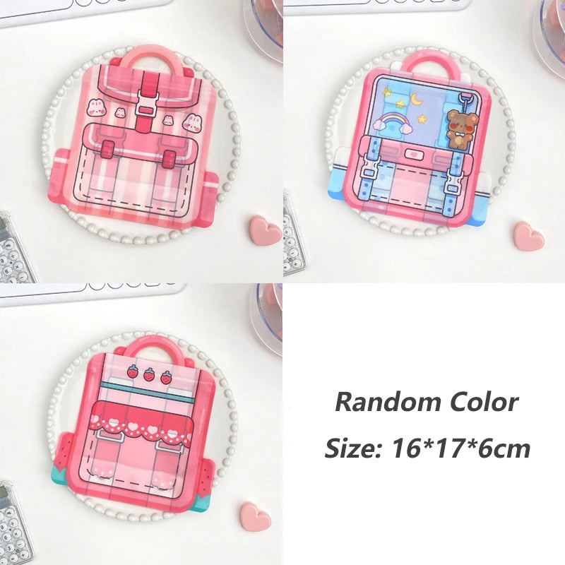 12 PCS Party Sweets Packaging Bags Snack Cookie Goody Bag With Handle