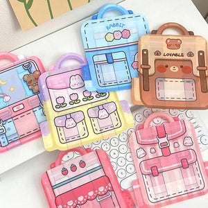 12 PCS Party Sweets Packaging Bags Snack Cookie Goody Bag With Handle