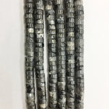 3*6MM Heishi Grey Labradorite Jade Disc Gemstone Beads