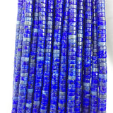 3*6MM Heishi Lapis Jade Disc Gemstone Spacer Beads