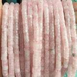 3*6MM Heishi Flat Round Gemstone Chip Disc Natural Stone Bead