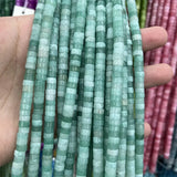 6MM Heishi Natural Stone Beads DIY Jewelry Making Healing Power Gemstone