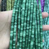 6MM Heishi Natural Stone Beads DIY Jewelry Making Healing Power Gemstone