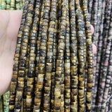 3x6mm Heishi Gemstone Spacer Beads for Jewelry Making