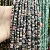 3x6mm Heishi Gemstone Spacer Beads for Jewelry Making