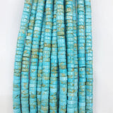 3*6mm Heishi Turquoise Gemstone Small Beads for DIY Jewelry