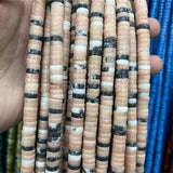 8MM Heishi Peru Turquoise Lapis Jade Stone Beads Jewelry Making DIY
