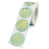 1.5in Christmas Happy Year Stickers for Gift Packaging