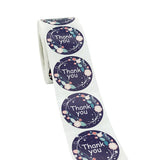 3.8cm Round Glow In The Dark Thank You Sticker Self-adhesive Label