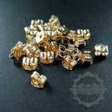 3.8x4.6mm Earring Backs, Jewelry Findings