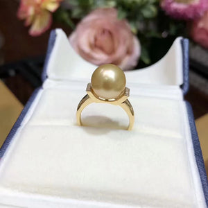 925 Sterling Silver Adjustable Ring Setting for Pearls