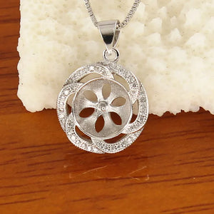 10pcs/lot Pendant Base Mountings Findings for Pearls Beads Stones