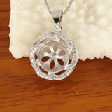 10pcs/lot Pendant Base Mountings Findings for Pearls Beads Stones