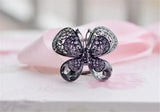 Crystal Vintage Wedding Hair Clip Butterfly Hair Claws Hair Jewelry