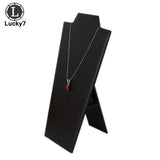 Folding Necklace Display Plate Pendant Rack Jewelry Stand Holder