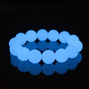 Luminous Beads Bracelet Fluorescent Stone Pearl Night Light Jewelry