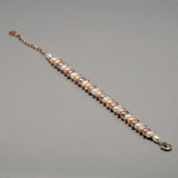Baroque Pearls Bracelets Set of 3 Natural Freshwater 925 Sterling Silver