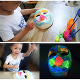 3 Colors Luminous Epoxy Resin Pigment Glow in The Dark Colorant