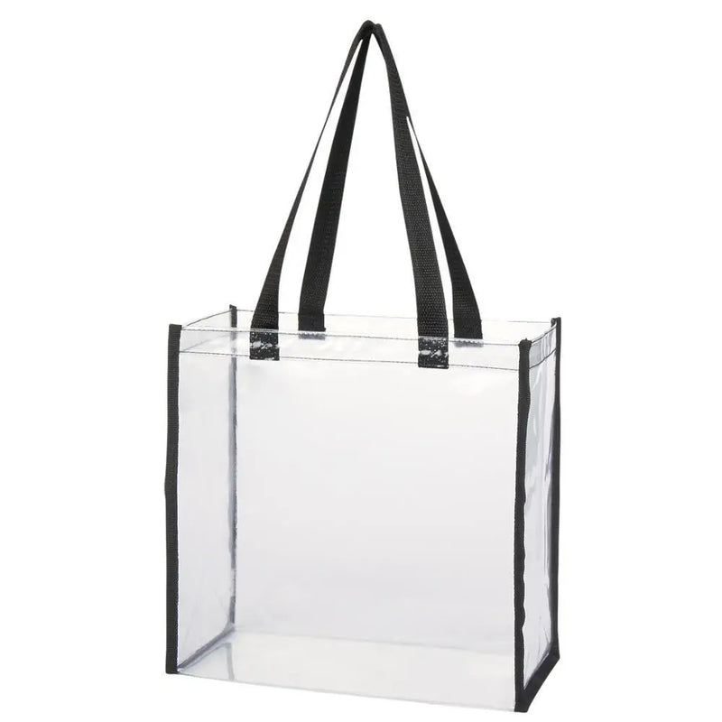 3 Colors Transparent PVC Handbag with Hand Loop Clear Tote Bags