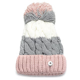 3 Colors Winter Snap Knitted Hat for 18mm GingerSnaps Jewelry