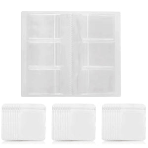 3 Grids Jewelry Storage Book Earring Organizer Bag