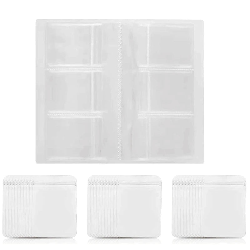 Transparent Jewelry Storage Earring Organizer Bag with Zipper