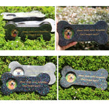 Dog Memorial Stone Resin Mold with Photo Frame