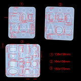 Earring Jewelry Molds UV Resin DIY Handcraft Tools
