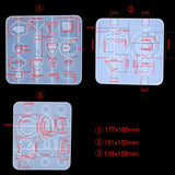 Earring Jewelry Molds UV Resin DIY Handcraft Tools