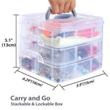 3-Layer Box Beads DIY Jewelry Making Kit